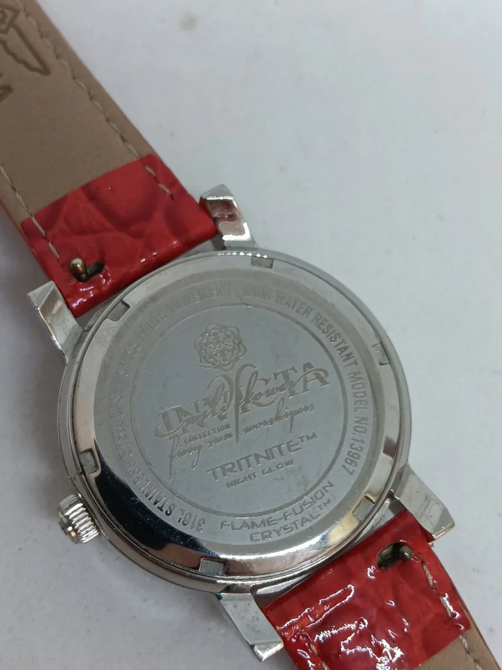 Invicta Wildflower 13967 Women's 33mm S/Steel Swiss Quartz Date Watch NEW BATT
